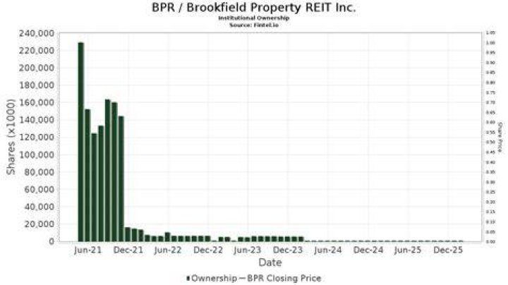 What is Brookfield Property REIT Inc stock?