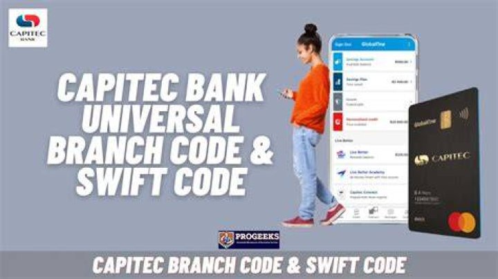 What is capitec universal branch code?
