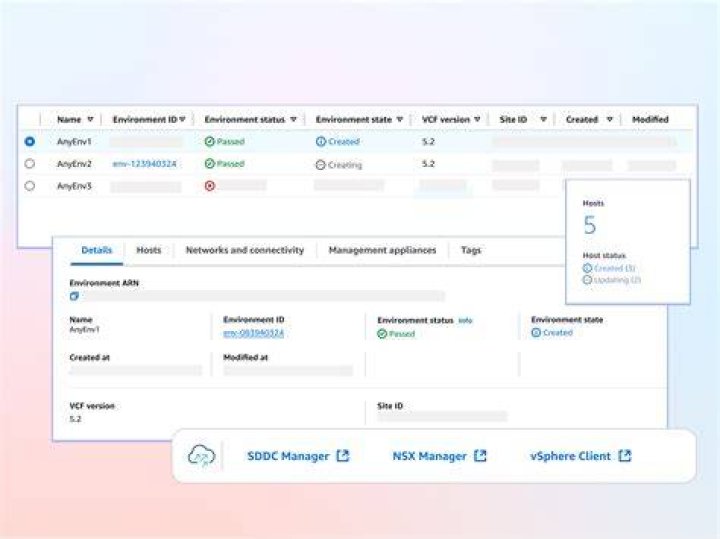 What is comp status date VCF?