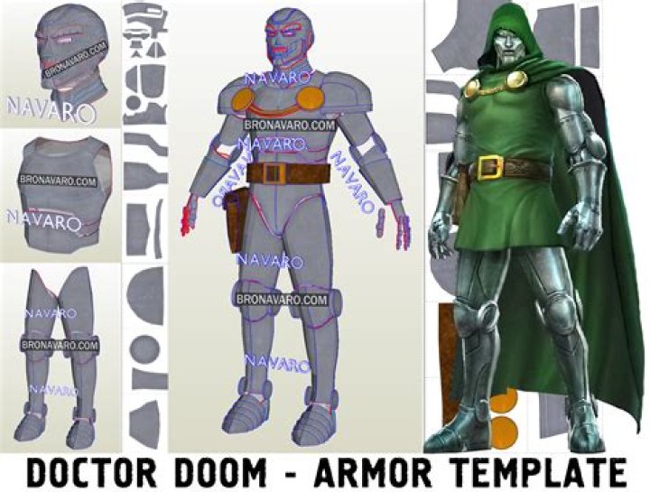What is Dr Doom's armor made out of?