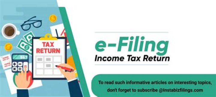 What is e-filing of return of income?
