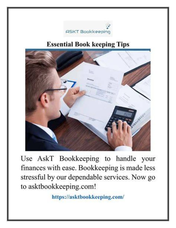 What is essential of book keeping?
