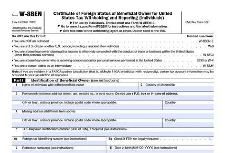 What is foreign TIN in W-8BEN E?