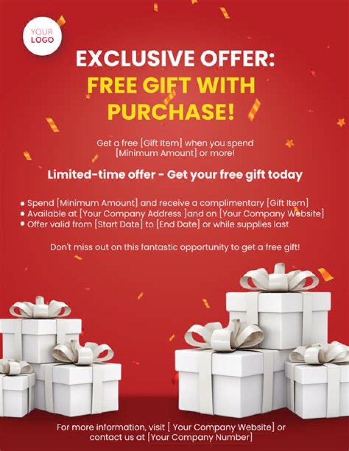 What is free gifts in sales promotion?