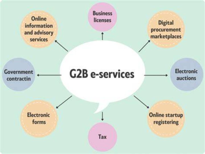 What is G2B e-commerce with example?