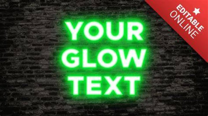What is green text?
