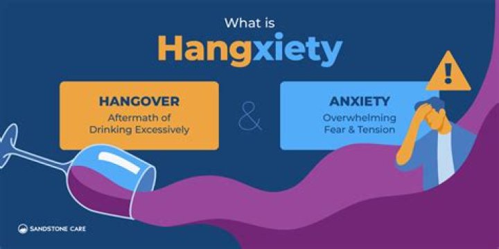 What is hangover anxiety?