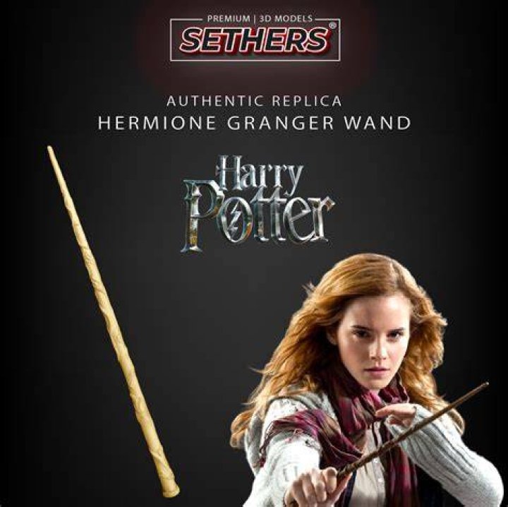 What is Hermione's wand made of?