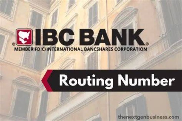 What is IBC routing number?