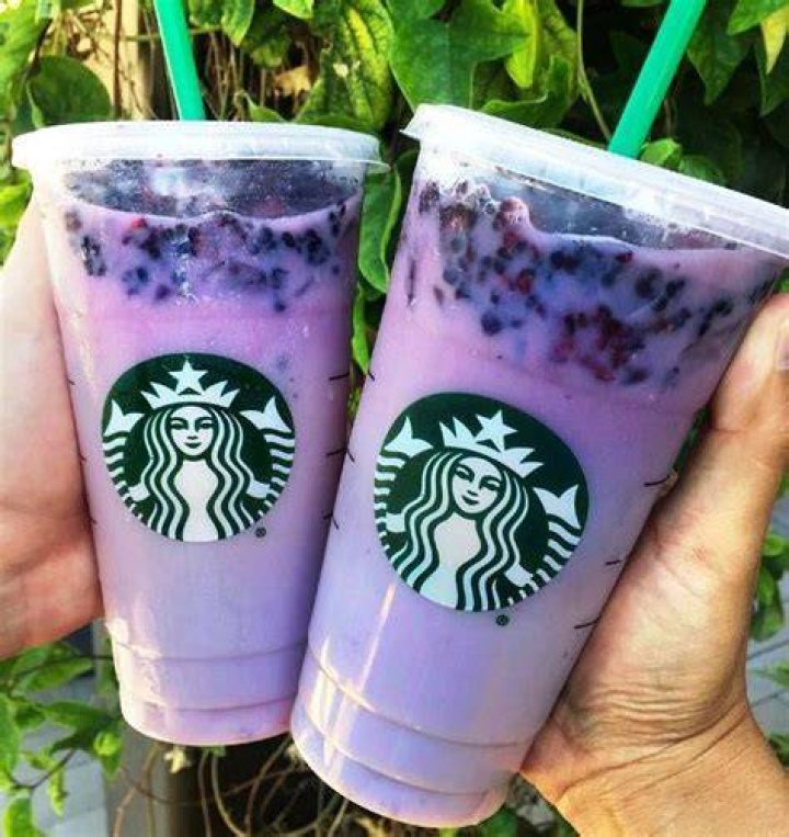 What is in a purple drink from Starbucks?
