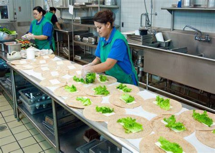What is institutional food preparation?