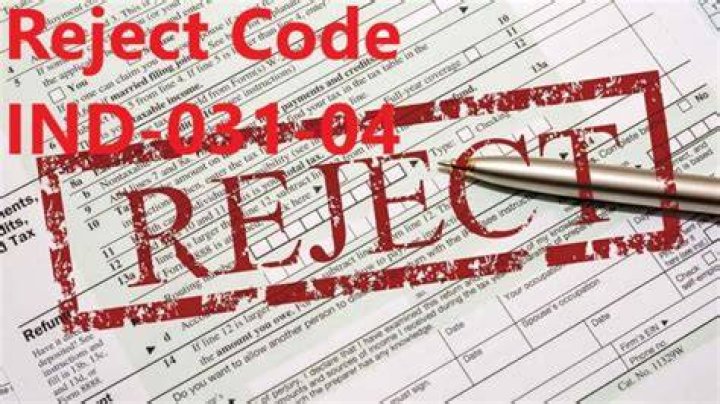 What is IRS reject code Ind 517 01?