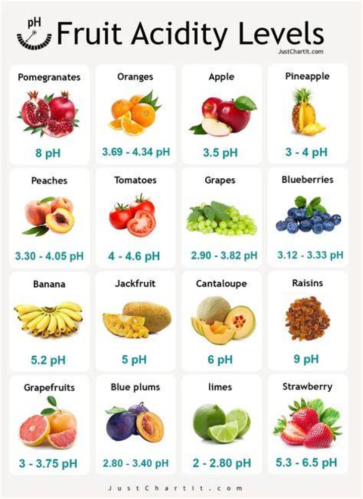 What is lemons pH level?