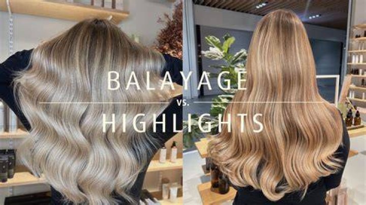 What is less damaging to hair highlights or balayage?
