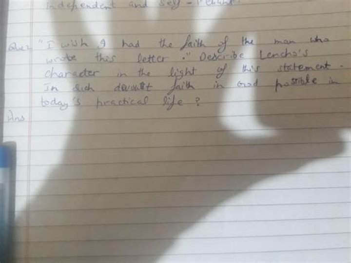 What is letter describe?