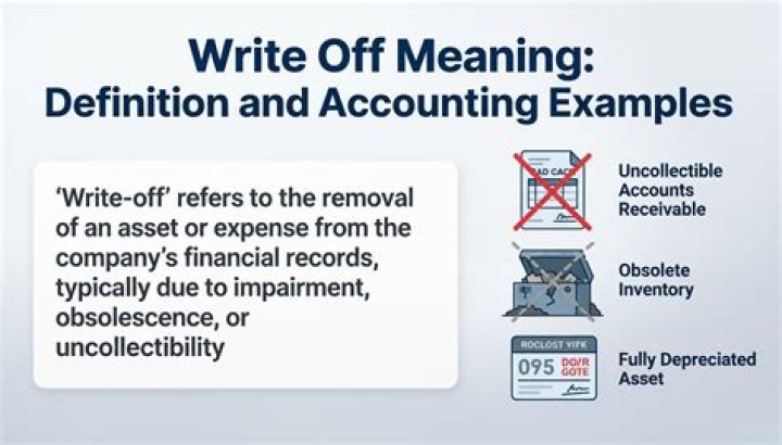 What is meaning of write-off?