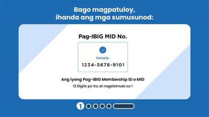What is membership ID number in Pag ibig?