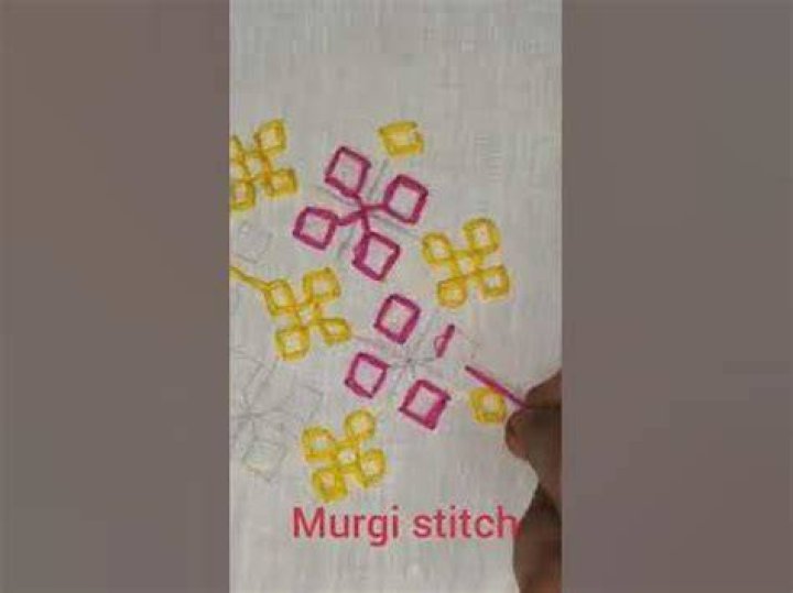 What is murgi stitch?