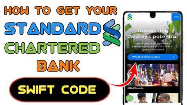 What is my swift code Standard Chartered Bank?
