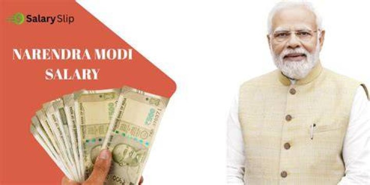 What is Narendra Modi salary?