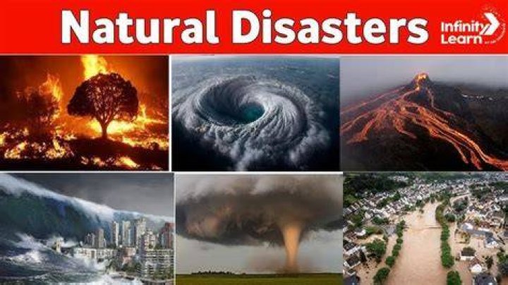 What is natural disaster example?