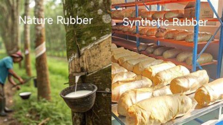 What is natural rubber and synthetic rubber?