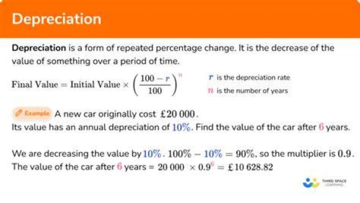 What is needed to calculate depreciation?