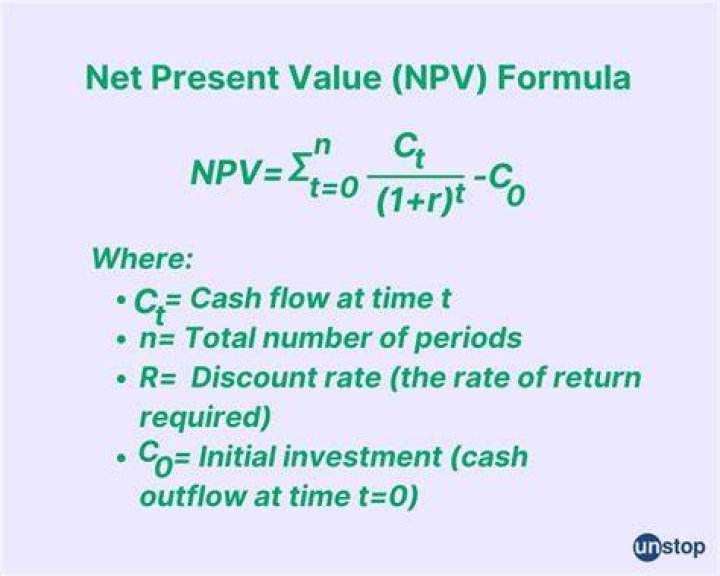 What is net present value of a company?