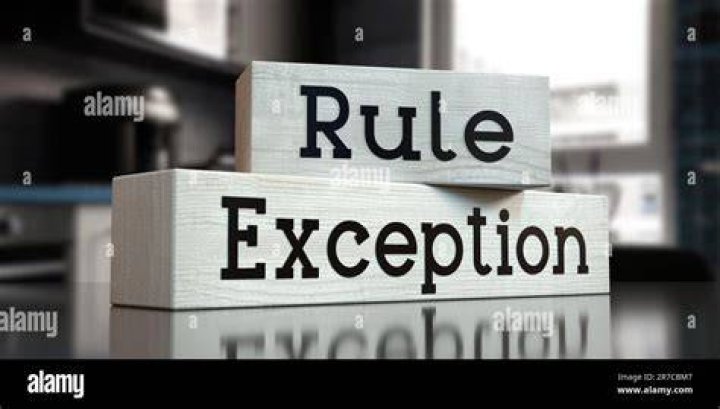 What is not an exception to the substantial presence rule?