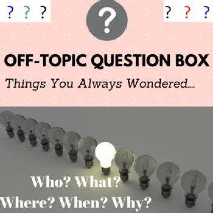What is off topic question?