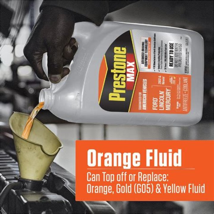 What is orange antifreeze?