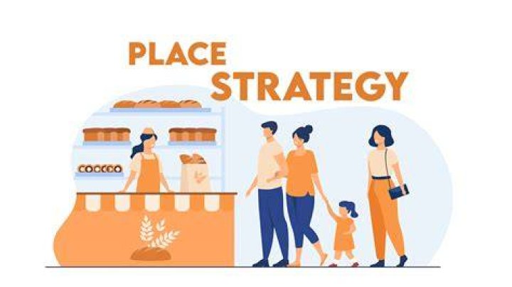 What is place strategy in marketing mix?