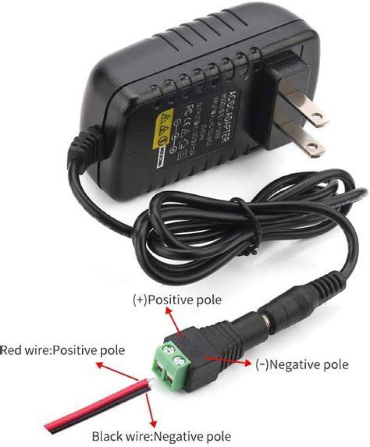 What is positive and negative on a AC adapter?