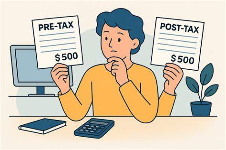 What is post-tax income?