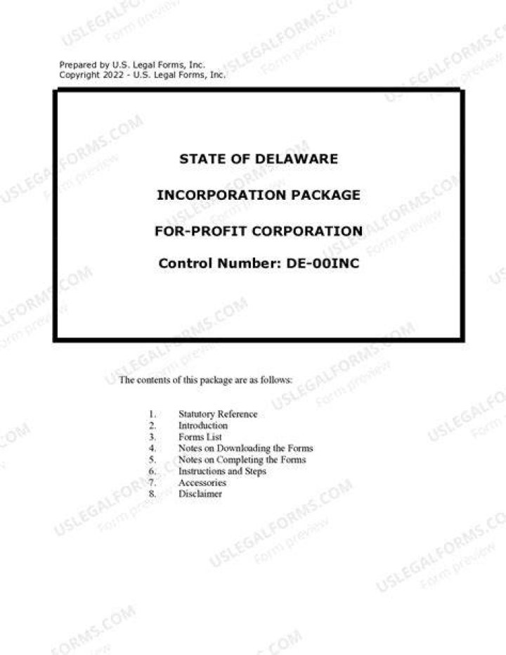 What is required to incorporate in Delaware?