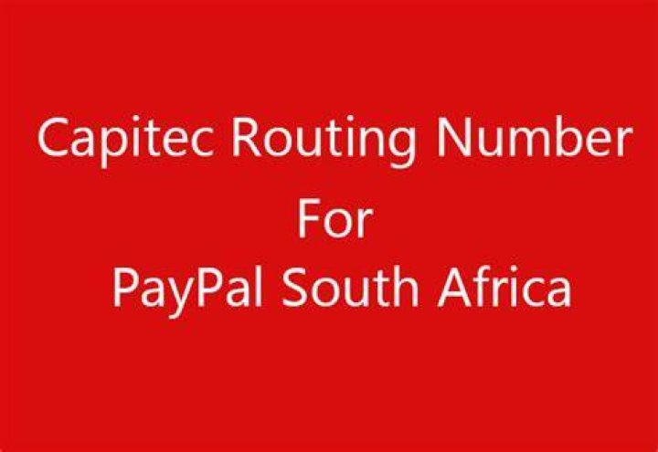 What is routing number for capitec?