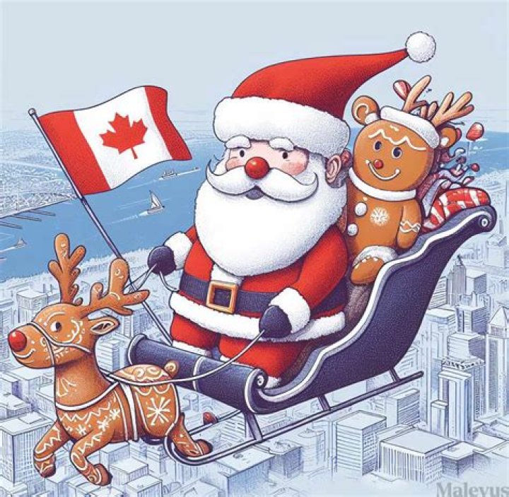 What is Santa called in Canada?