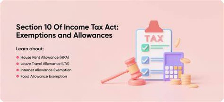 What is section 10 in income tax?