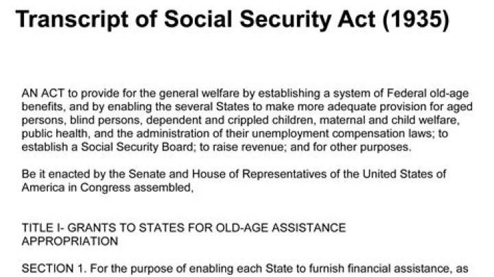 What is Section 226 B of the Social Security Act?