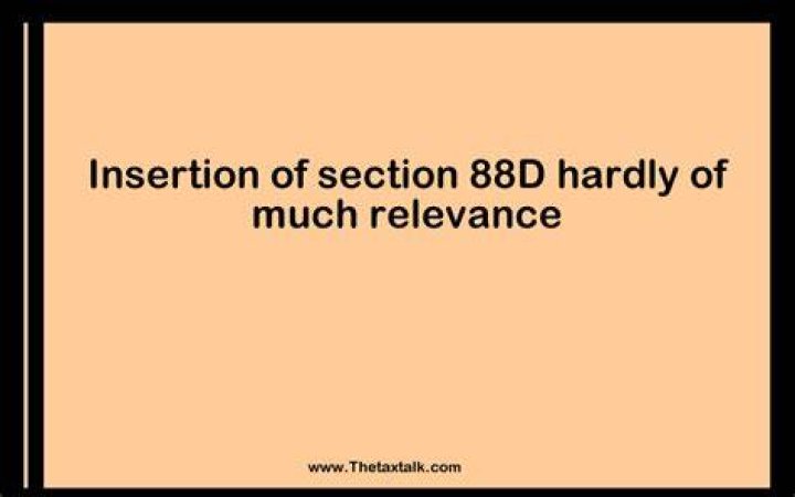 What is Section 88d?