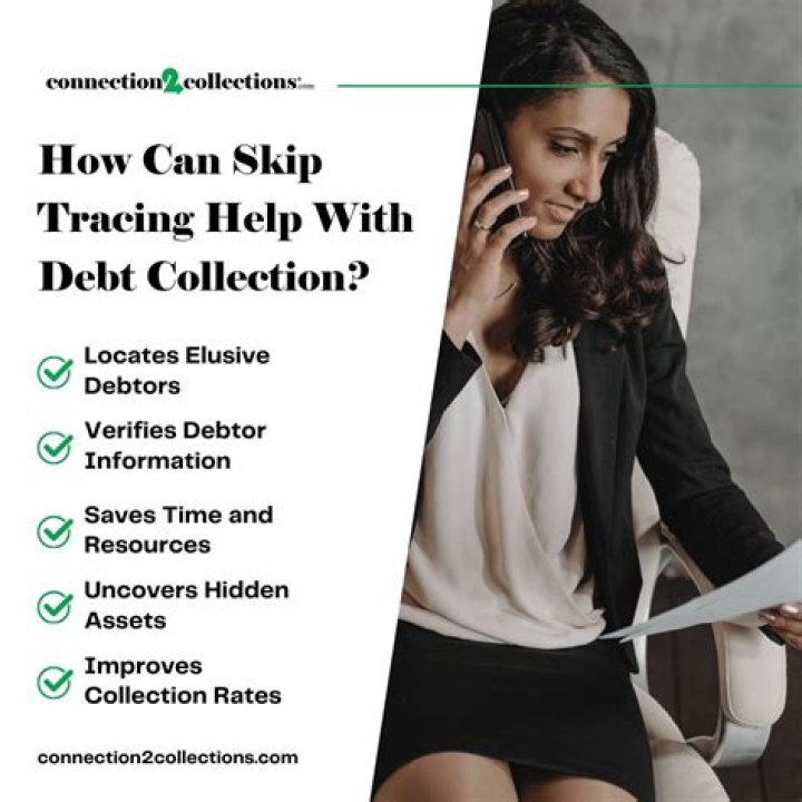 What is skip tracing in debt collection?