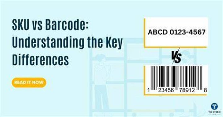 What is SKU and barcode?