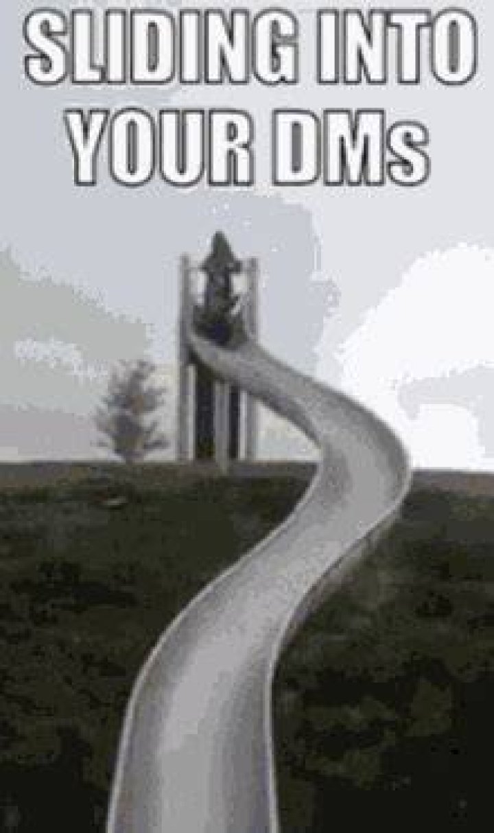 What is sliding into DM?