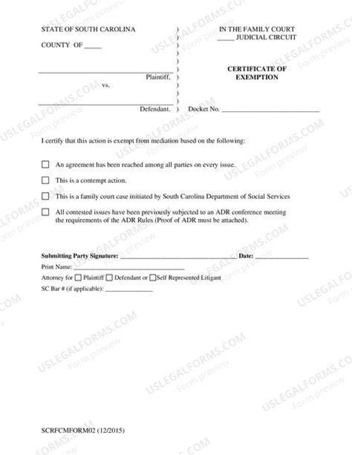 What is South Carolina dependent exemption?
