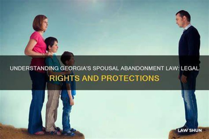 What is spousal abandonment in Georgia?