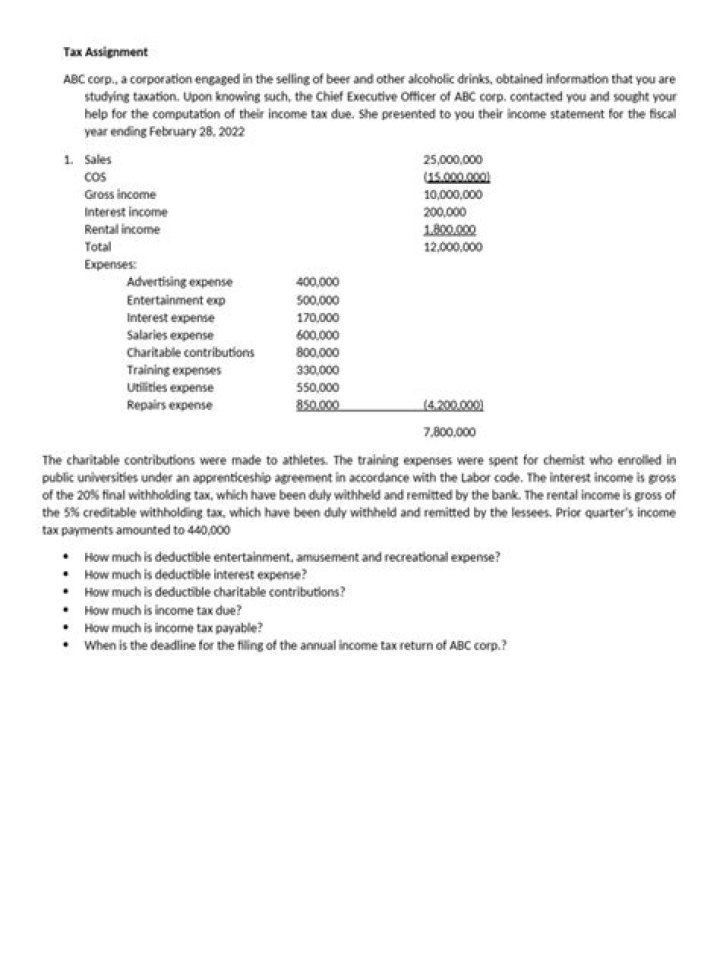 What is tax assignment?