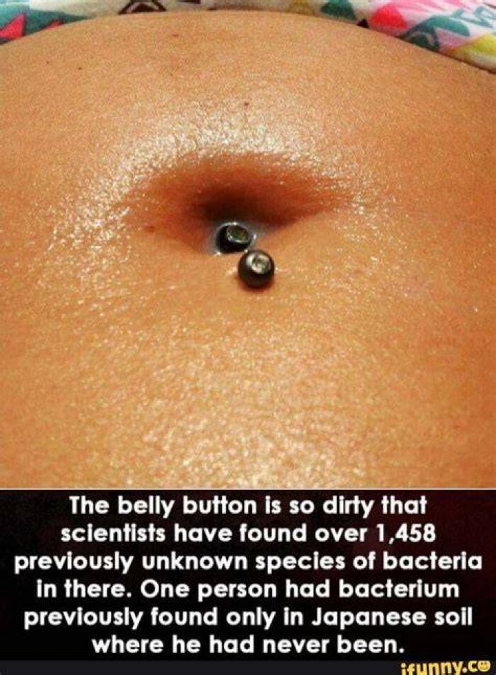 What is that black stuff in my belly button?