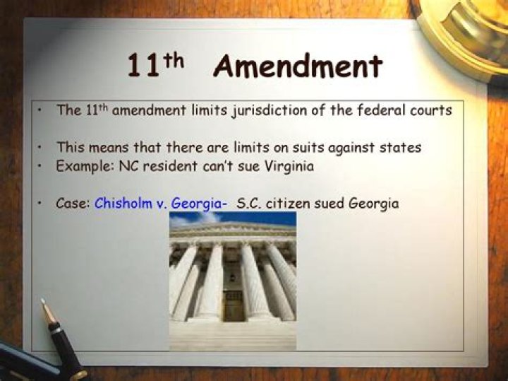 What is the 11th Amendment called?