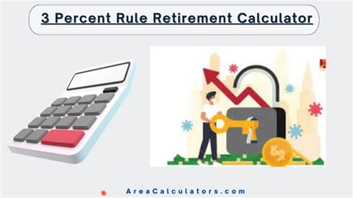 What is the 3 rule in retirement?