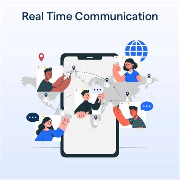 What is the advantage of using real time communication?